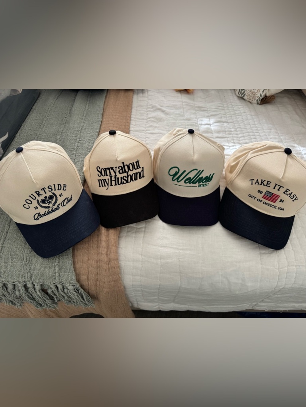 Set of 4 Trucker Hats - Kenz Kustomz and Amazon